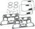 S&S CYCLE - 90-4111 - Rocker Box Gasket Kit - Twin Cam