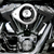 S&S CYCLE - 17-0403 - Teardrop Air Cleaner Kit - Chrome