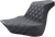 SADDLEMEN - 818-27-172 - Step-Up Seat - Front Lattice Stitch - Black - FL/FX '18-'24