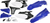 ACERBIS - 2171880145 - Standard Replacement Body Kit- OE Blue/Black/White - YZ450F