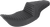 SADDLEMEN - 897-06-176 - Step-Up Seat - Front Tuck-n-Roll/Rear Lattice Stitch - Black