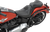 SADDLEMEN - 806-12-0162 - Dominator Pillion Pad - Standard Reach - Black w/ Gray Stitching - FL/FX '06-'17