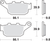 SBS - 881LS - LS Brake Pads - Honda/Kawasaki/Suzuki