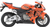 STOMPGRIP - 55-10-0017B - Tank Grips - Volcano - Black - Honda - CBR '03-'07