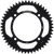 SUPERSPROX - RAL-209-50-BLK - Rear Sprocket - Black - Honda - 50 Tooth