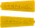SEIZMIK - 56-18095 - Color Inserts - Strike Mirror - Yellow - Pair