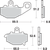 SBS - 687LS - LS Brake Pads - Kawasaki