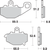 SBS - 687LS - LS Brake Pads - Kawasaki