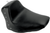 SADDLEMEN - 806-15-0011 - Heels Down Solo Seat - Without Backrest - Studded - Black - FLSTC