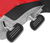 SHOW CHROME - 41-185 - Passenger Floorboards - Black - Spyder RT