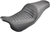SADDLEMEN - 808-07B-161 - Slim Roll & Pleat Seat - Black - FL '08-'24