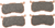 SBS - 923H.LS - Street Excel Brake Pads - Trike