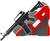 SEIZMIK - 58-07500 - ICOS in Cab on Seat Gun Rack 2 AR