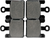 SBS - 788HS - HS Brake Pads - Kawasaki/Suzuki - 788HS