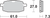 SBS - 619HF - HF Brake Pads - Kymco