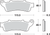 SBS - 735HS - HS Brake Pads - 735HS