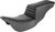 SADDLEMEN - 808-07B-191 - Tour Step-Up Seat - Tuck-n-Roll - Black - FL '08-'24