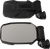 SEIZMIK - 56-18092 - Mirrors - Strike - Side View - Rectangle - Black - 1.875”/2” ROPS - Pair
