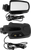 SEIZMIK - 56-18088KIT - Mirrors - Pursuit Night Vision - Side View - Rectangle - Black - Pro Fit/Profiled ROPS - Pair