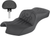 SADDLEMEN - I20-06-182BR - Roadsofa Seat - With Backrest - Full Lattice Stitch - Black - Indian