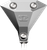 SEIZMIK - 56-18027 - Mirror - Halo R - Rear View - Rectangle - Silver - Can Am Maverick X3