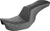 SADDLEMEN - 806-04-192 - Step-Up Seat - Front Lattice Stitch - Black - Dyna