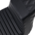 SADDLEMEN - 813-27-176 - Step-Up Seat - Front Tuck-n-Roll/Rear Lattice Stitch - Black