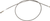 BARNETT - 1024010005 - Stainless Steel Clutch Cable for Indian - Scout