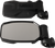 SEIZMIK - 56-18093 - Mirrors - Strike - Side View - Rectangle - Black - Polaris Pro Fit/Can Am/Kawasaki Profiled ROPS