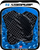 STOMPGRIP - 55-10-0040B - Tank Grips - Volcano - Black - Kawasaki - Ninja '11-'25