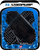 STOMPGRIP - 55-10-0057B - Tank Grips - Volcano - Black - Suzuki - GS '11-'25