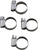 SAMCO SPORT - CK APR-14 - Radiator Clamp Kit - Aprilia