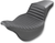 SADDLEMEN - 808-07B-171 - Step-Up Seat - Front Tuck-n-Roll - Black - FL '08-'24