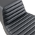 SADDLEMEN - 897-06-171 - Step-Up Seat - Front Tuck-n-Roll - Black - FLHR/FLHX