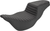 SADDLEMEN - 808-07B-176E - Step-Up Seat - Extended Reach - Front Tuck-n-Roll/Rear Lattice Stitch - Black - FL '08-'24