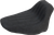 SADDLEMEN - 806-15-0023 - Knuckle Solo Seat - Ribbed - Black - FLST '06-'17