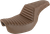 SADDLEMEN - 806-04-176BR - Step-Up Seat - Front Tuck-n-Roll/Rear Lattice Stitch - Brown