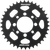 SUPERSPROX - RAL-801-38-BLK - Rear Sprocket - Black - Kawasaki/Suzuki - 38 Tooth