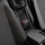 SHOW CHROME - H44-3ZRED - Center Console Kaliber Organizer - Black with Red Zipper