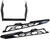 STRAIGHTLINE PERFORMANCE - 183-236 - Hide ”N” Go Bumper - Black - Ski-Doo