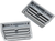 SHOW CHROME - 52-552 - Lower Fairing Fresh Air Vents - Chrome