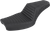 SADDLEMEN - 896-04-176 - Step-Up Seat - Front Tuck-n-Roll/Rear Lattice Stitch - Black