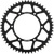 SUPERSPROX - RFE-245-52-BLK - Steel Rear Sprocket - 52 Tooth