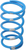 STARTING LINE PRODUCTS - 40-69 - Primary Spring - Blue/Silver
