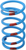 STARTING LINE PRODUCTS - 40-71 - Primary Spring - Blue/Red