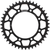 SUPERSPROX - RFE-487-43-BLK - Steel Rear Sprocket - 43 Tooth