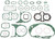 ATHENA - P400485850620 - Complete Gasket Kit - Yamaha