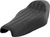 SADDLEMEN - 807-11-0023 - Knuckle Solo Seat - Ribbed - Black - XL '04-'20