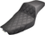 SADDLEMEN - 807-11-172 - Step-Up Seat - Front Lattice Stitch - Black - XL