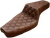 SADDLEMEN - 807-03-175BR - Step-Up Seat - Full Lattice Stitch - Brown - XL